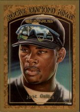 1997 Donruss Rookie Diamond Kings #6 Jose Guillen /9500 - NM-MT