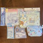 Sanrio Cinnamoroll Variety Size Bags + FREE GIFT Set Of 6 Zip Bag Cosmetic Pouch