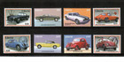 Liberia 2001 - Classic Cars - Set of 8 Stamps - MNH