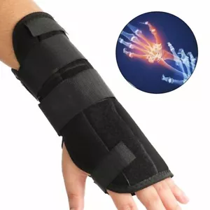 Wrist Support Brace Night Sleep Relief Carpal Tunnel Arthritis Left Right Hand - Picture 1 of 11