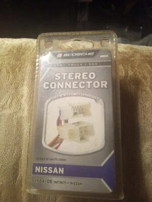 Scosche Stereo Connector Wiring Harness Nissan 1984-08 NN032 Brand New - Image 1 of 2