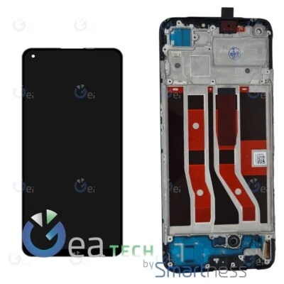 DISPLAY LCD OPPO A74 4G CHP2219 RICAMBIO SCHERMO TFT + TOUCH CON FRAME