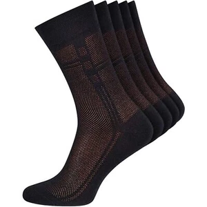 Men’s Socks Ultra Thin Breathable Cotton Mens Dress Socks 5 pack Super Soft a... - Picture 1 of 6