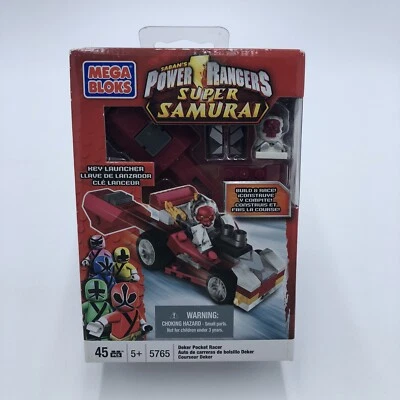 Sabans Power Rangers Super Samurai Racer Decker 2012 Mega Bloks 5765 (SEALED) - Image 1 of 4