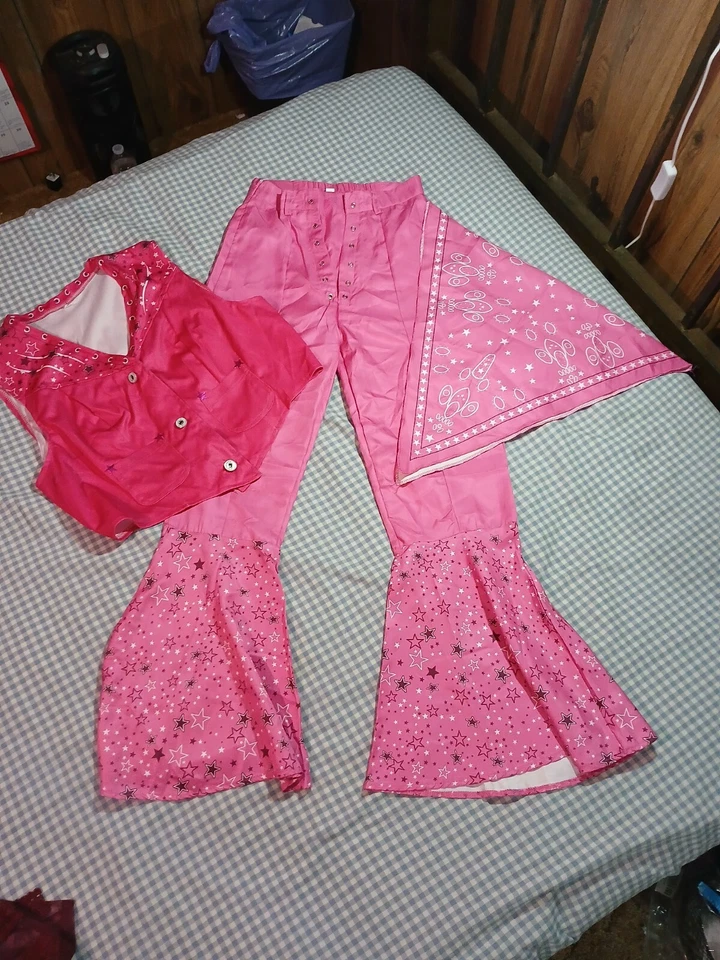 Cosplay Size XS Pink Cowgirl Costume - Image 1 of 4