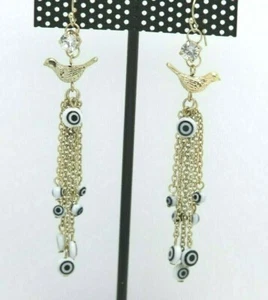 Evil Eye Earrings Good Luck Evil Eye Protection Dangle Earrings #262 - Picture 1 of 5