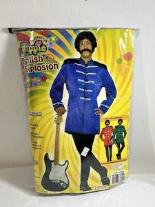 Hippie British Explosion Beetles Style Halloween Cosplay Costume 42 Inch Chest - Picture 1 of 5