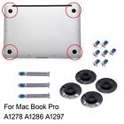 4Pcs Bottom Case Rubber Feet Pads with Screws Kit for MacBook Pro 17" A1297
