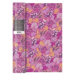 Sara Miller Songbird Mauve Roll Wrap 3 m x 700 mm - Foto 1 di 1