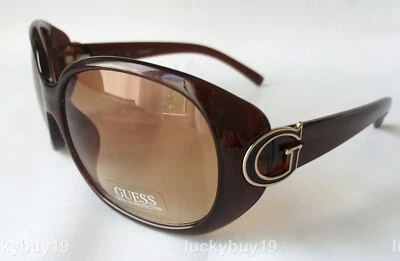 NUEVO CON ETIQUETAS ADIVINA GUF229 Auténticas Gafas de sol Marrón Mujer Idea de regalo/281/Nuevas Foto 1 de 4