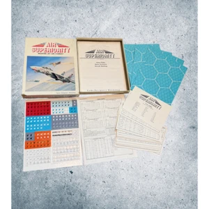 Vintage Brettspiel Air Superiority Modern Jet Air Combat GDW 1987 Brettspiel F-14 - Bild 1 von 6