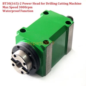 BT30 Power Head waterproof 3000rpm 1.5KW 2Hp Unit Tool Spindle Head Drilling - Picture 1 of 9