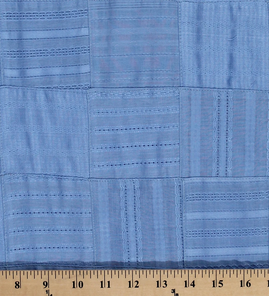 Tela de algodón retazos azules por yarda D274,28 Foto 1 de 1