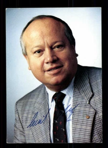 Tarjeta de autógrafo Emil Beck original firmada esgrima + A 211796 - Imagen 1 de 2