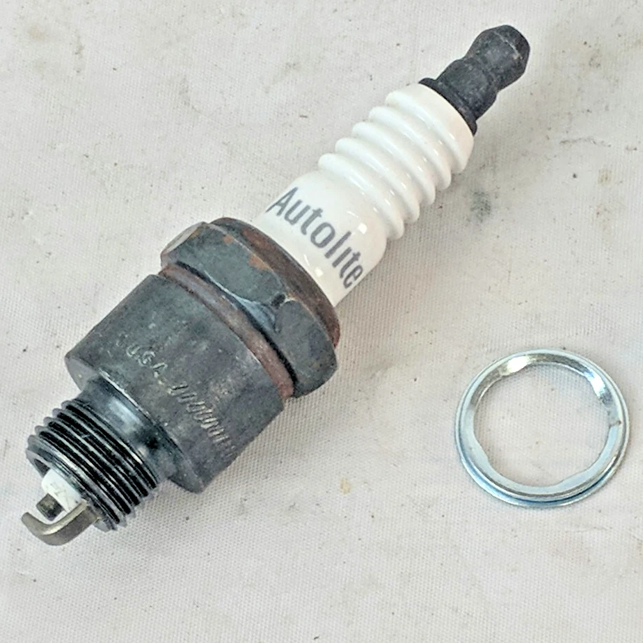 4x Bujías de cobre Autolite 86 para Mazda RX7 1986-1988 R45S AR52 RJ14Y RJ14YC Foto 1 de 4