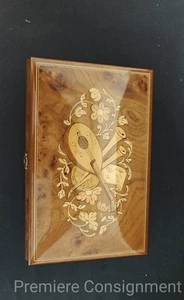 Vintage Love Story Spieluhr aus Sorento Italien Hochglanzoptik - Bild 1 von 12