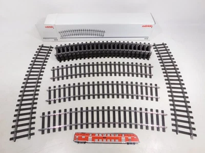 Märklin Sp. 1 Ac 10x 5936 Track Rail Curved R = 1176 Mm 22° Mint Box#Eh437-4 - Image 1 of 4