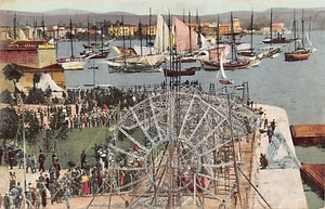 Greece - SALONICA - The remains of the Zeppelin shot down at the mouth of the Va - Picture 1 of 2