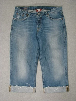 TC07434 **LUCKY** EASY RIDER CAPRI, JEANS RECORTADOS PARA MUJER talla 12/31 Foto 1 de 4