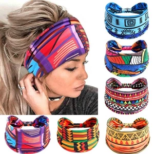 6 Pack Boho Headbands for Women Colorful Geometrical Pattern Womens Hairbands... - Bild 1 von 7