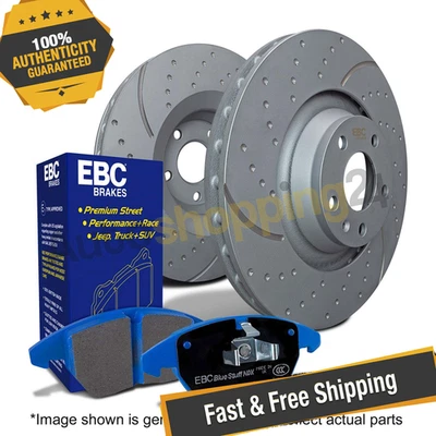 EBC S6KF1337 Stage 6 Dimpled & Slotted Front Brake Kit for 15-20 Audi A3 Quattro - Image 1 of 4