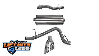 Corsa para GMC Yukon XL 1500 2015 5,3 L V8 3 pulgadas Cat-Back salida lateral única doble 4... Foto 1 de 4