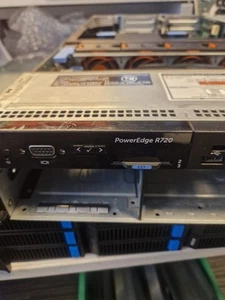 Dell PowerEdge R720 Server: 2x Intel Xeon E5-2680 V2, 128GB DDR3 RAM, H710 RAID - Photo 1/10