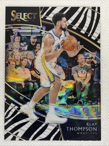2018-2019 Klay Thompson Zebra Courtside SSP #282 NBA Select CASE HIT/Rare GSW - Picture 1 of 2