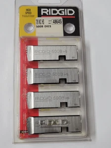 RIDGID 48645 7/8-9 UNC, HIGH SPEED 500B BOLT DIE SET - Picture 1 of 4