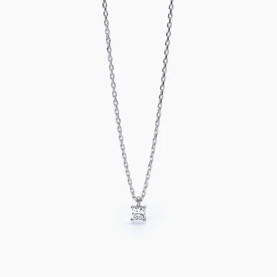 Collana In argento 925 Mabina Rodiato In Oro Bianco 18 Kt Mabina - Immagine 1 di 4