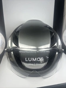 Casco inteligente Lumos Ultra E-Bike certificado NTA 8776 luces LED GRIS delanteras traseras - Imagen 1 de 12