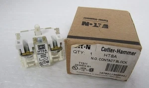 CUTLER-HAMMER CONTACT BLOCK HT8A SER.B - Picture 1 of 8