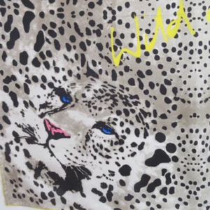 CODELLO WILD AT HEART Designer Silk Scarf - Square - Picture 1 of 7