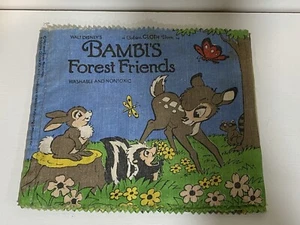 A Golden Cloth Book Walt Disney’s Bambi’s Forest Friends 1982 Walt Disney Prod - Bild 1 von 8