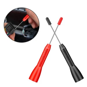 2x Multimeter Test Probes Tips Measuring Device Pins Tester Detachable Needles - Picture 1 of 12
