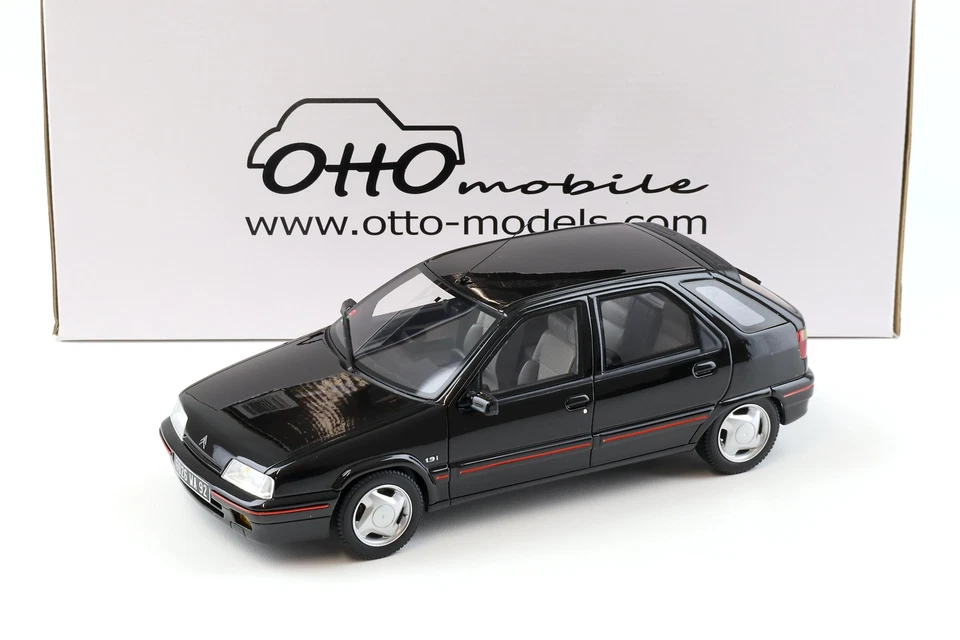 Citroën ZX Volcane 1 9 L 5 Porte 1/18 1991 Nero Onice - OttOmobile OT1081