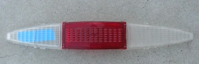 CADILLAC CAD DEVILLE REAR LH MOUNTED TAIL LIGHTS LENS BRAKE OEM 1967-1968 67-68 - Image 1 of 4