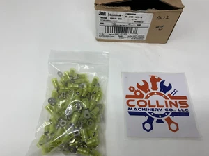 3M MNG10-8RK Ring Terminal Connector 8 Stud Circular 10-12 AWG Crimp QTY. 100 - Picture 1 of 3