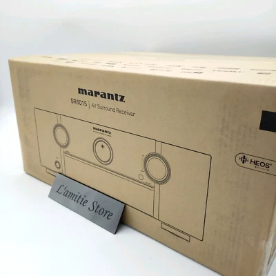 Marantz SR6015 FB 9 Channel 8K AV Receiver Audio HEOS Technology Japan SR 6015 - Image 1 of 4