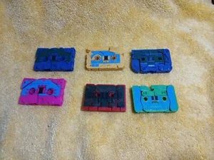 VTG RARE TRANSFORMERS 1G CASSETTES SOUNDWAVE X6 - Picture 1 of 13