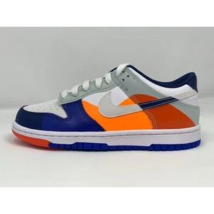 Nike Dunk Low 'Upside Down' Blue Sneakers, Size 5Y / 6.5W BNIB FQ7674-100 - Picture 1 of 8