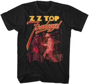 ZZ Top Fandango Live On Stage Para Hombre Camiseta Banda de Música Rock Merch - Imagen 1 de 5