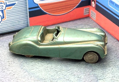 Vintage Marx Toys Service Center Jaguar XK120 Coupe 1:43 Scale - Image 1 of 3