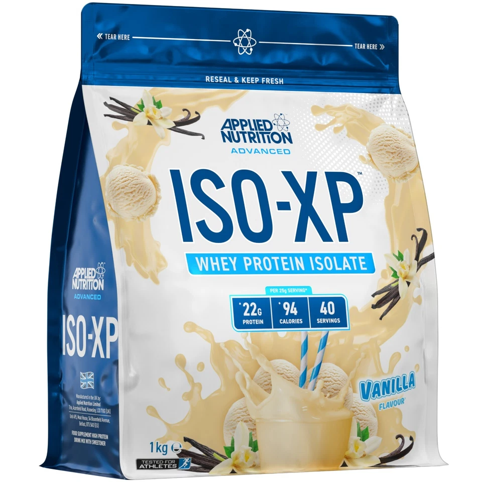 Whey Protein Isolate Powder ISO-XP 22g Protein for Muscle Gain 40 Servings - Image 1 of 1