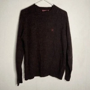 VTG Chaps Ralph Lauren Collaboration Crewneck Sweater Men Size M Black/Purple - Picture 1 of 9