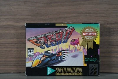 F-Zero (Super Nintendo) SNES Complete Tested Players Choice! CIB! - Image 1 of 4