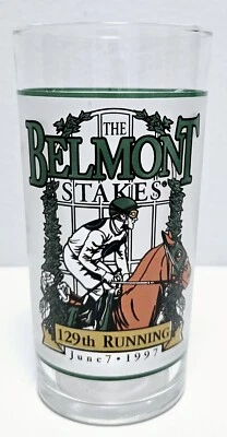 The Belmont Stakes 129th Running June 7, 1997 Mint Julep Glass  - Image 1 of 3