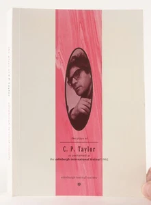 The Plays of C.P. Taylor Scarce 1992 Edinburgh Festival Society Scottish Writer - Imagen 1 de 9