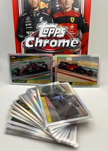 2022 Topps Chrome F1 T68 Hot Rod FULL SET (23 Cards!) - Picture 1 of 24
