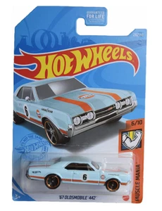 Hot Wheels '67 Oldsmobile 442 231/250 [blau] Muscle Mania 6/10 - Bild 1 von 1